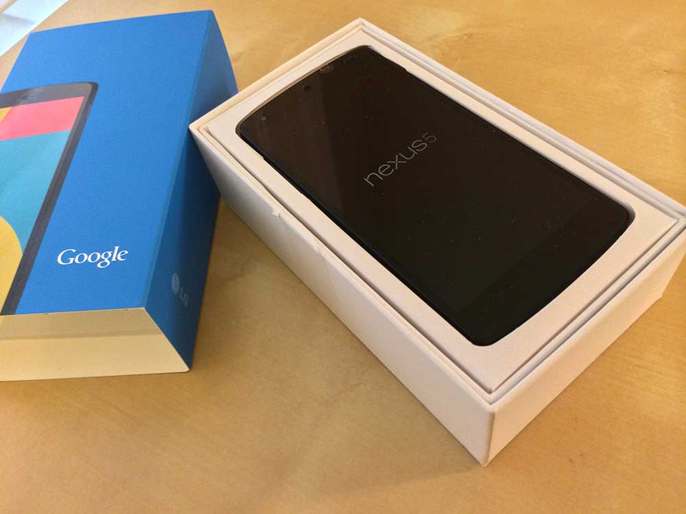 Nexus 5, brand-new in box!