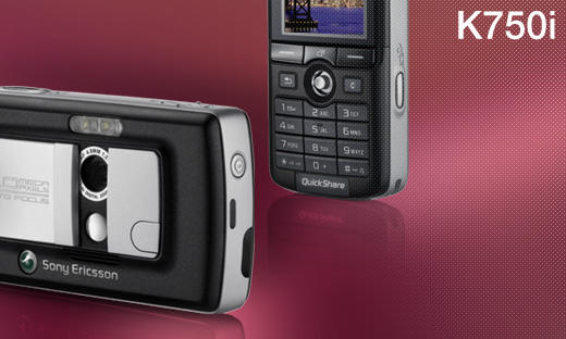 Sony Ericsson K750i (promo image)