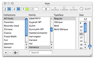 Rich-formatting for iChat's AIM use profiles