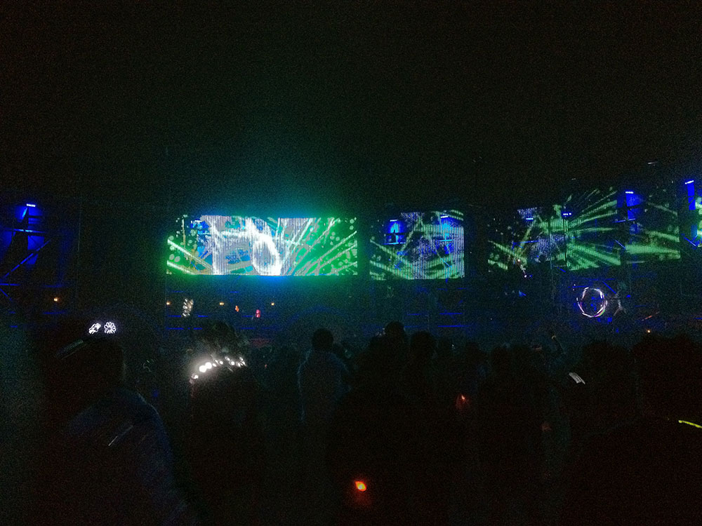 A nightclub installation at Burning Man in 2012.