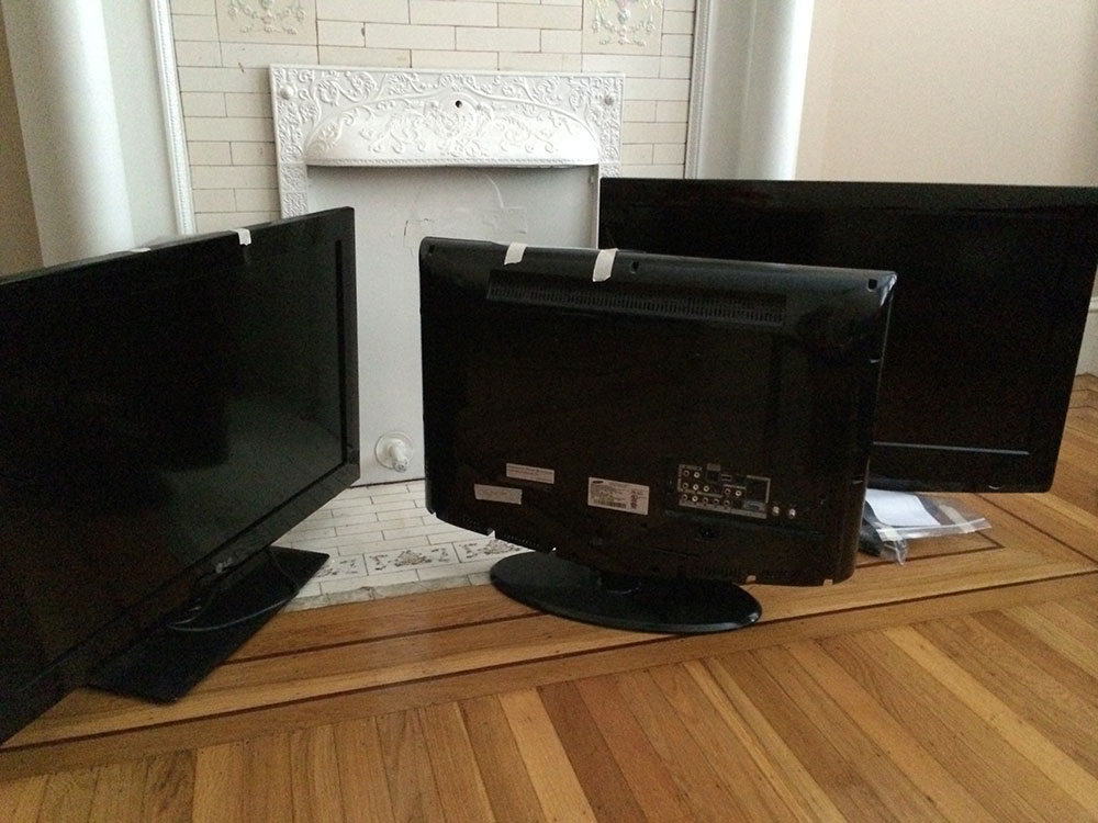 The three TVs!
