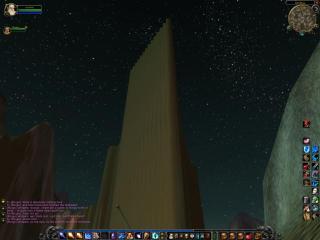 Unfinished area in World of Warcraft